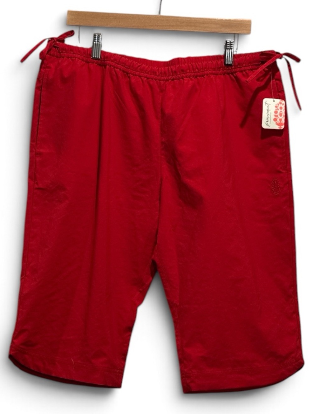 FP Movement by Free People Red Athletic Drawstring Shorts #781